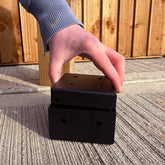 Slot-In 2-Part Post Base Bracket for 6" / 150mm Wood